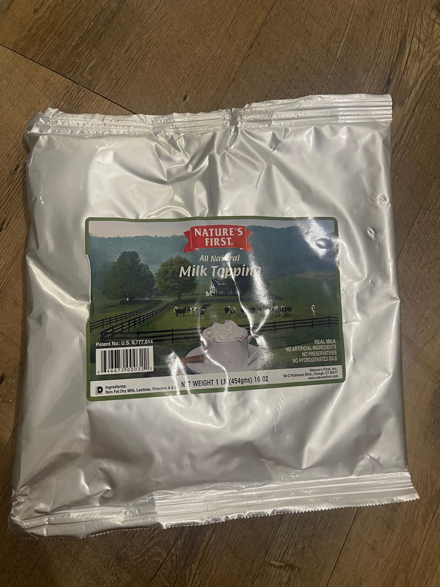 Nature’s First Milk Topping – 1 lb Bag (454 g)