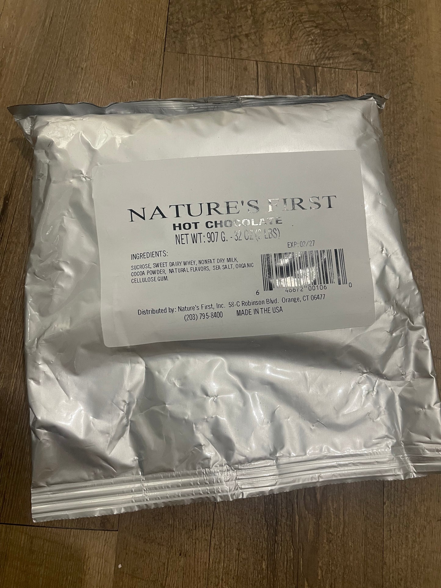 Nature’s First Hot Chocolate – 2 lb Bag (907 g)
