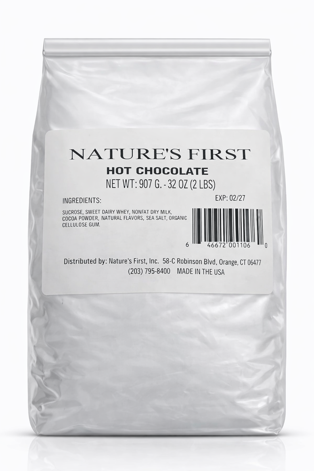 Nature’s First Hot Chocolate – 2 lb Bag (907 g)
