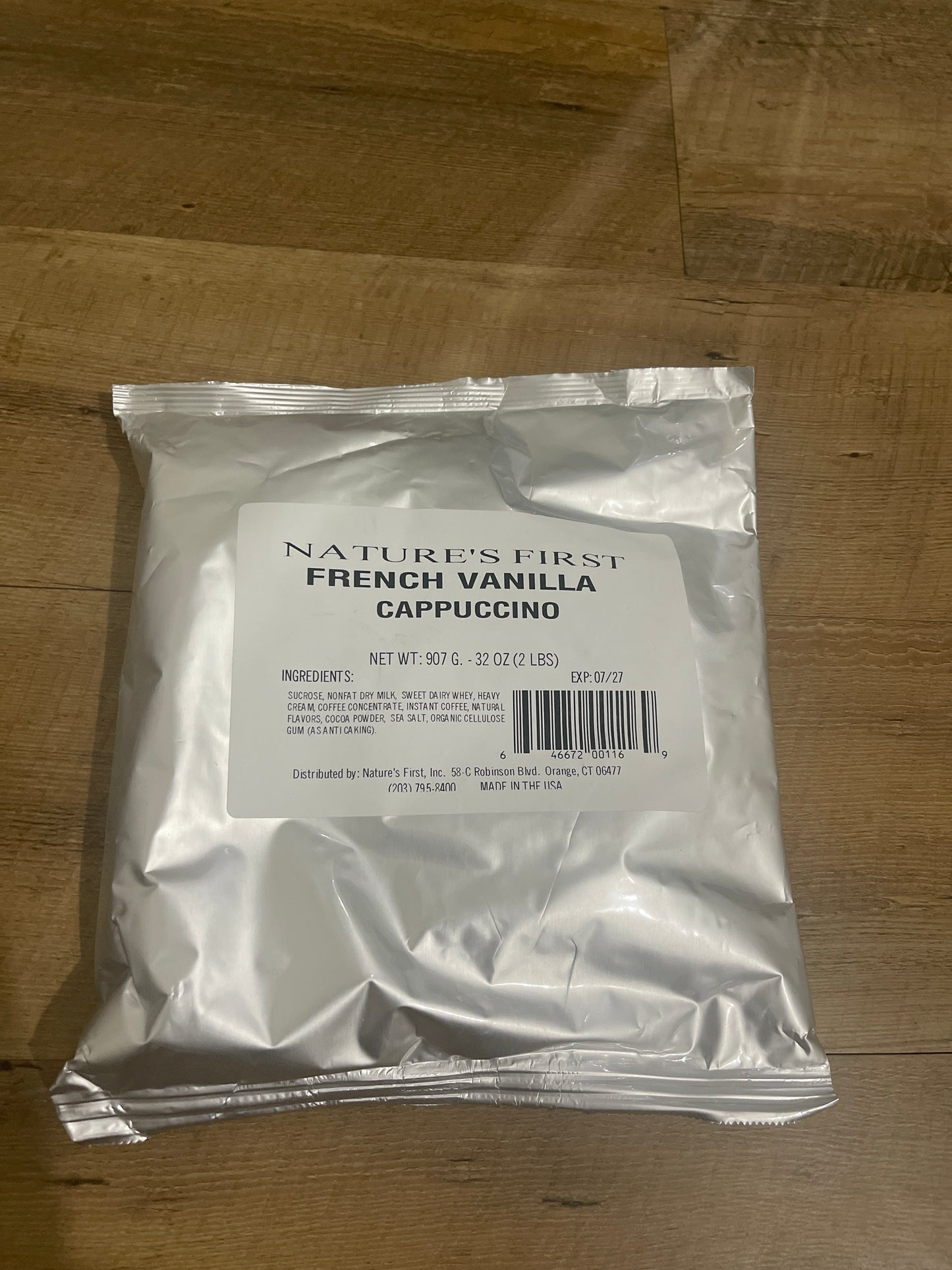 French Vanilla Cappuccino Mix 2lb Bag (907g)